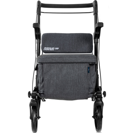 Carro Compra Andador Gris Estrecho