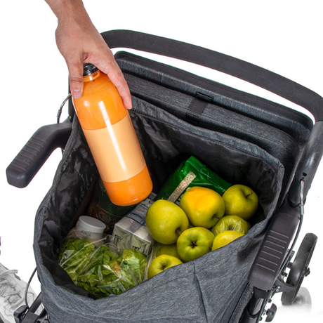 Carro Compra Andador Gris Practico