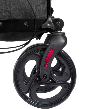 Carro Compra Andador Ruedas Giratorias