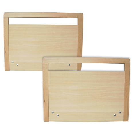 Conjunto Cabecero y Piecero Madera