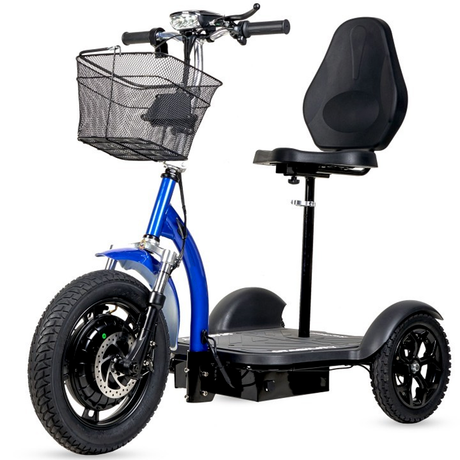 Scooter Eléctrico 3 Ruedas Todoterreno 500W