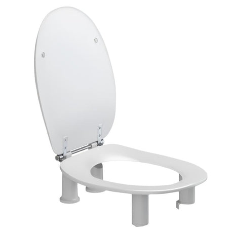 Elevador de WC Dania Alto 10 cm Resistente 150 kg