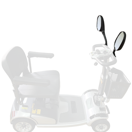 Par de Espejos Retrovisores para Scooter Eléctrico para Personas Mayores