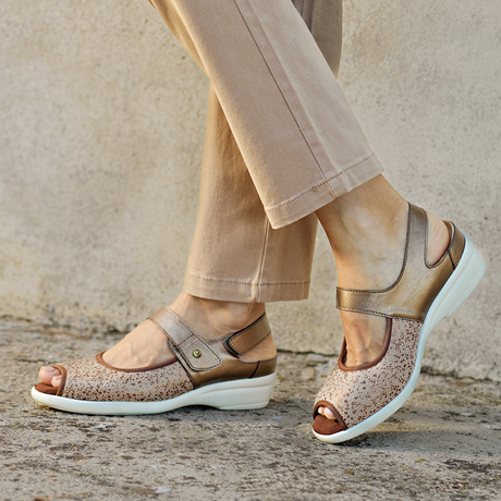 Sandalias Velcro Mujer Calzamedi