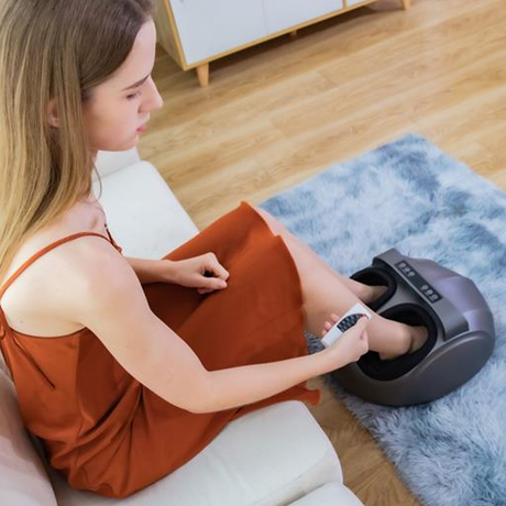 Masajeador de Pies con Presoterapia, Masaje Shiatsu y Calor