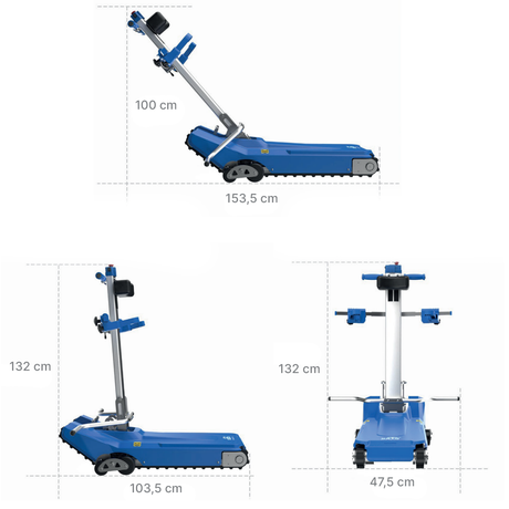 Oruga Sube Escaleras Portátil TR250T