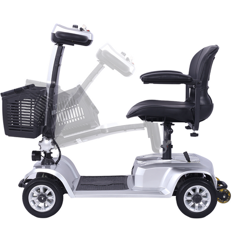 Mobility Scooter Electrico Plata Plegable