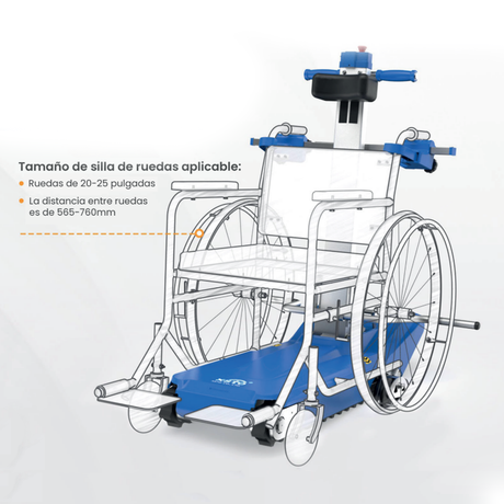 Oruga Sube Escaleras Portátil TR250T