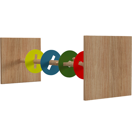 Pasador Horizontal de Madera