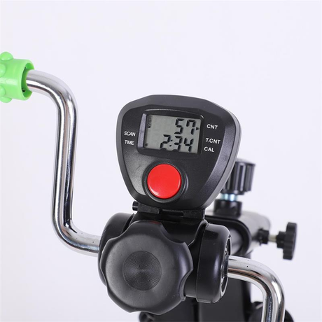 Pedalier Manual para Brazos y Piernas con Rodillos de Masaje