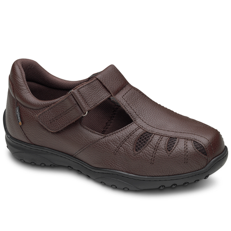 Sandalia Hombre Piel Marron