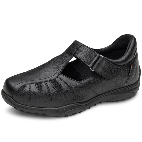 Sandalia Hombre Piel Negra