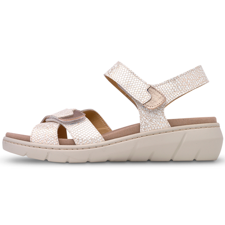 Sandalia Mujer Moderna Blanca