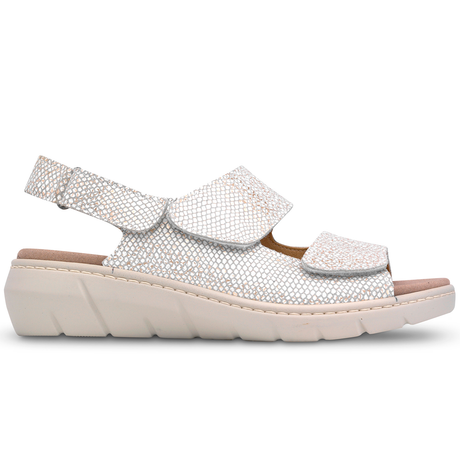 Sandalia Senora Especial Pie Delicado Velcro
