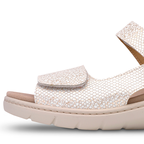 Sandalias Cómodas para Andar Beige