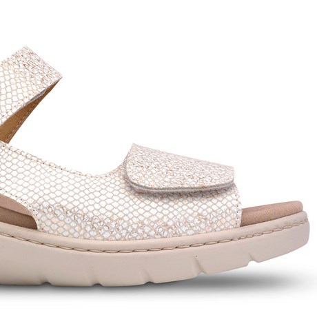 Sandalias Cómodas para Andar Beige