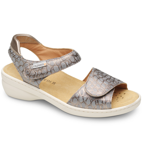 Sandalias Pies Delicados Grises