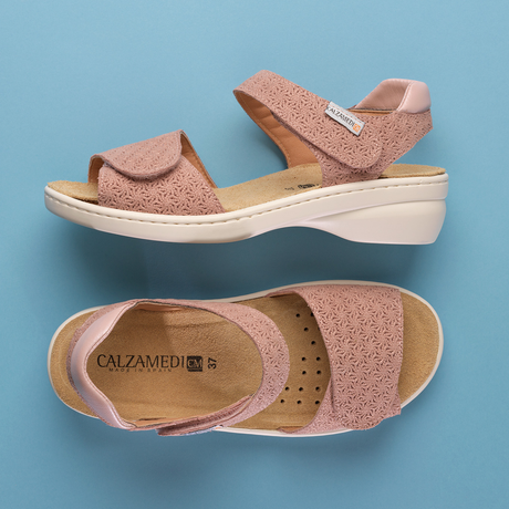 Sandalias Pies Delicados Velcro