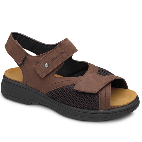 Sandalias con Velcro para Diabéticos Hombre Calzamedi