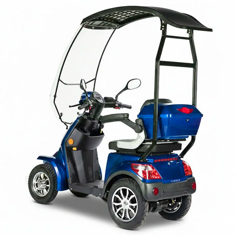 Scooter Eléctrico 4 Ruedas FASTER con Techo Veleco