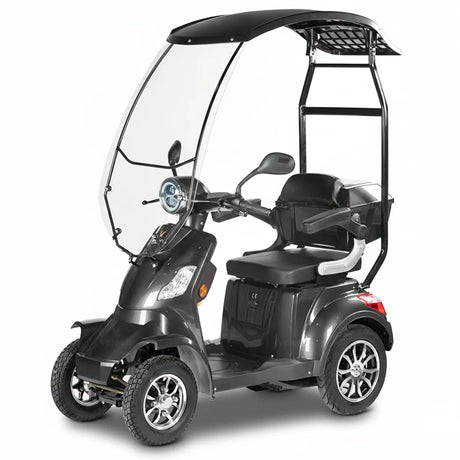 Scooter Eléctrico 4 Ruedas FASTER con Techo Veleco