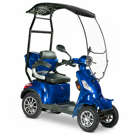 Scooter Eléctrico 4 Ruedas FASTER con Techo Veleco