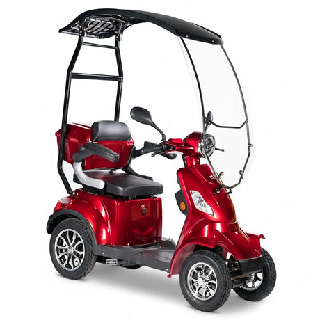 Scooter Eléctrico 4 Ruedas FASTER con Techo Veleco