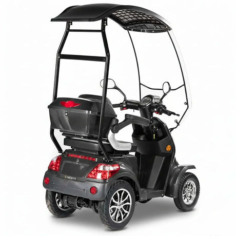 Scooter Eléctrico 4 Ruedas FASTER con Techo Veleco