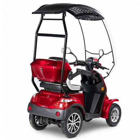 Scooter Eléctrico 4 Ruedas FASTER con Techo Veleco