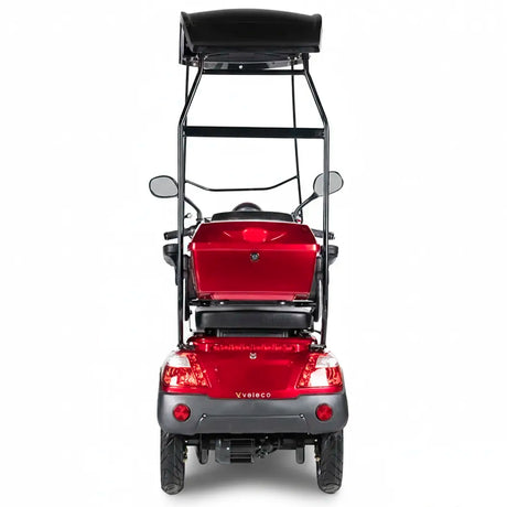Scooter Eléctrico 4 Ruedas FASTER con Techo Veleco