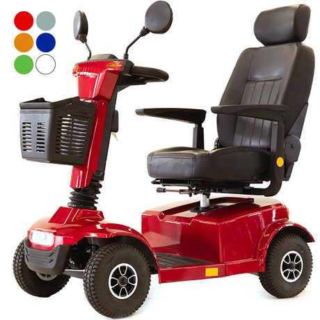 Scooter 4 Ruedas con Amortiguación
