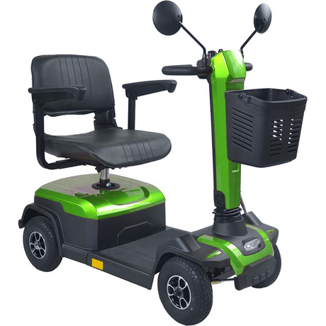 Scooter Eléctrico 4 Ruedas Verde