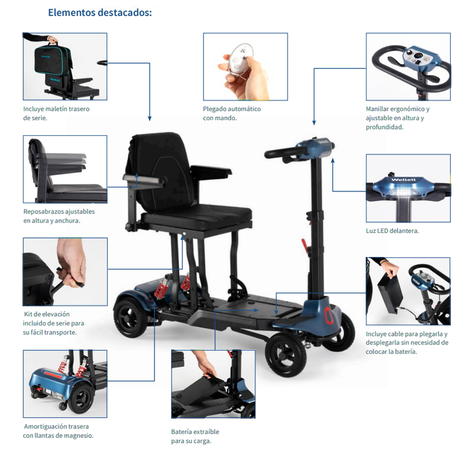 Scooter Eléctrico Completo