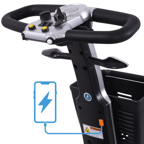 Scooter Electrico Personas Mayores USB