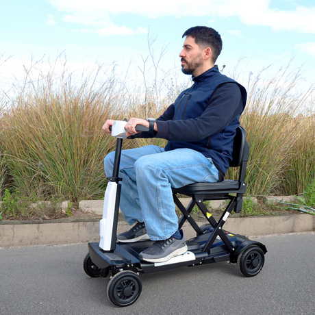 Scooter Eléctrico Plegable Acolchado