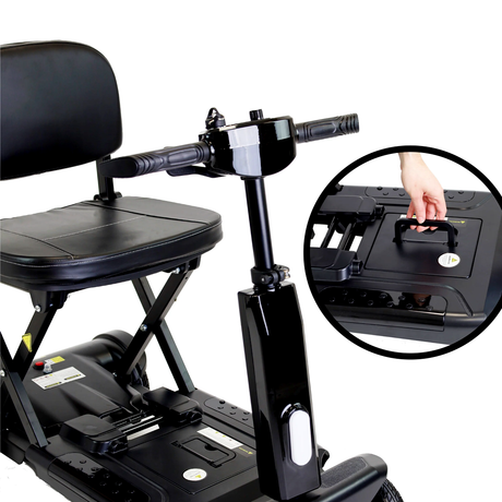 Scooter Eléctrico PLEGABLE 4 Ruedas