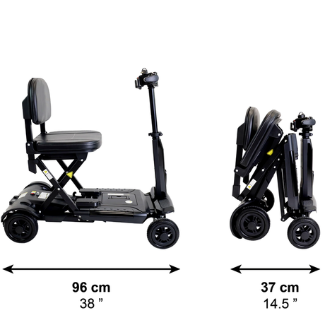 Scooter Eléctrico PLEGABLE 4 Ruedas