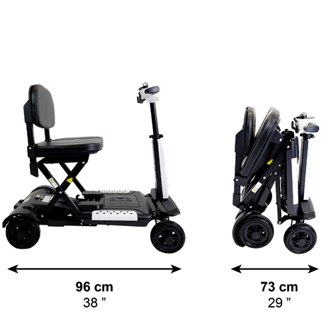 Scooter Eléctrico PLEGABLE 4 Ruedas