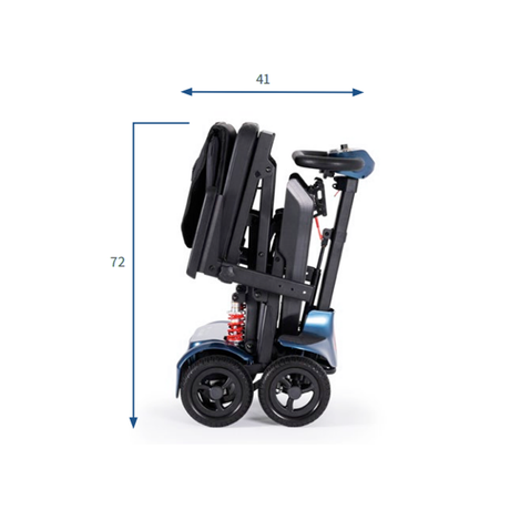 Scooter Eléctrico Plegado Compacto