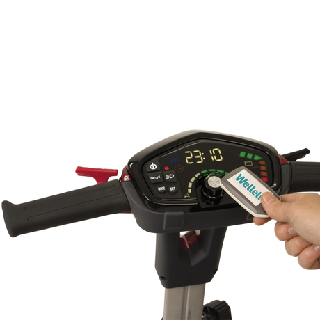 Scooter Eléctrico PLEGADO AUTOMÁTICO con botón I-Láser