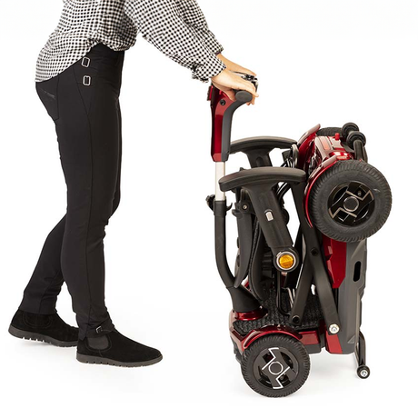 Scooter Eléctrico PLEGADO AUTOMÁTICO con botón I-Láser