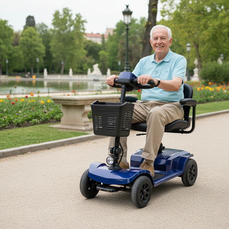 Scooter Eléctrico para Mayores LUCAS BLUE