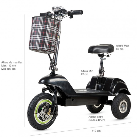 Scooter Electrico Plegable Medidas