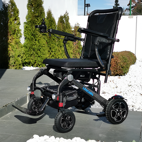 Silla de Ruedas Eléctrica Plegable Resistente