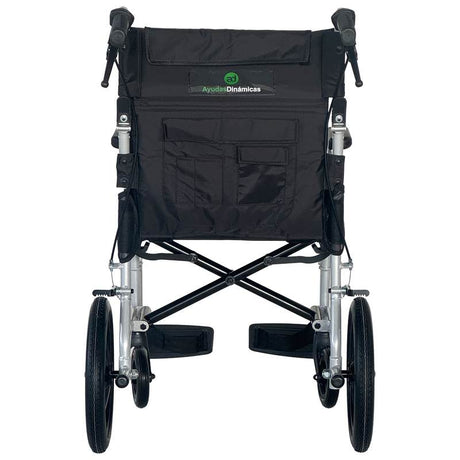 Silla ruedas ligera mochila trasera