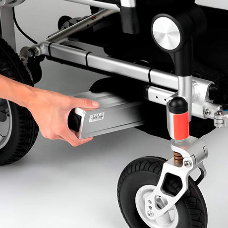 Silla Eléctrica Ultra Ligera y Plegable Cesta comoda
