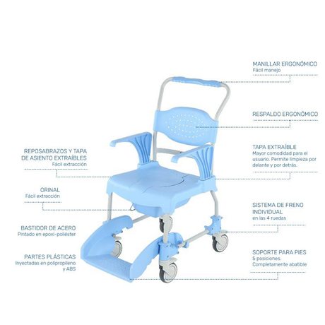 Silla MOEM para Ducha y Baño