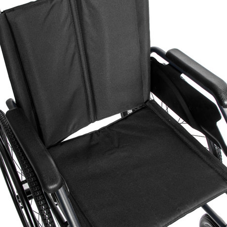 Silla de Ruedas Ortopédica Plegable de Aluminio o Acero SABY PLUS