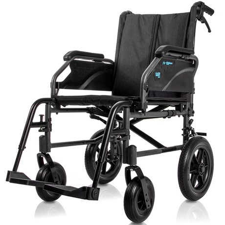 Silla de Ruedas Ortopédica Plegable de Aluminio o Acero SABY PLUS