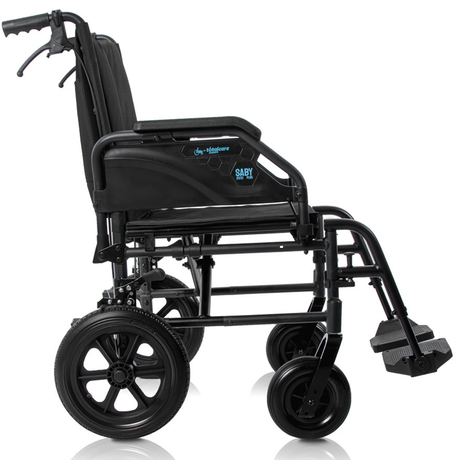 Silla de Ruedas Ortopédica Plegable de Aluminio o Acero SABY PLUS